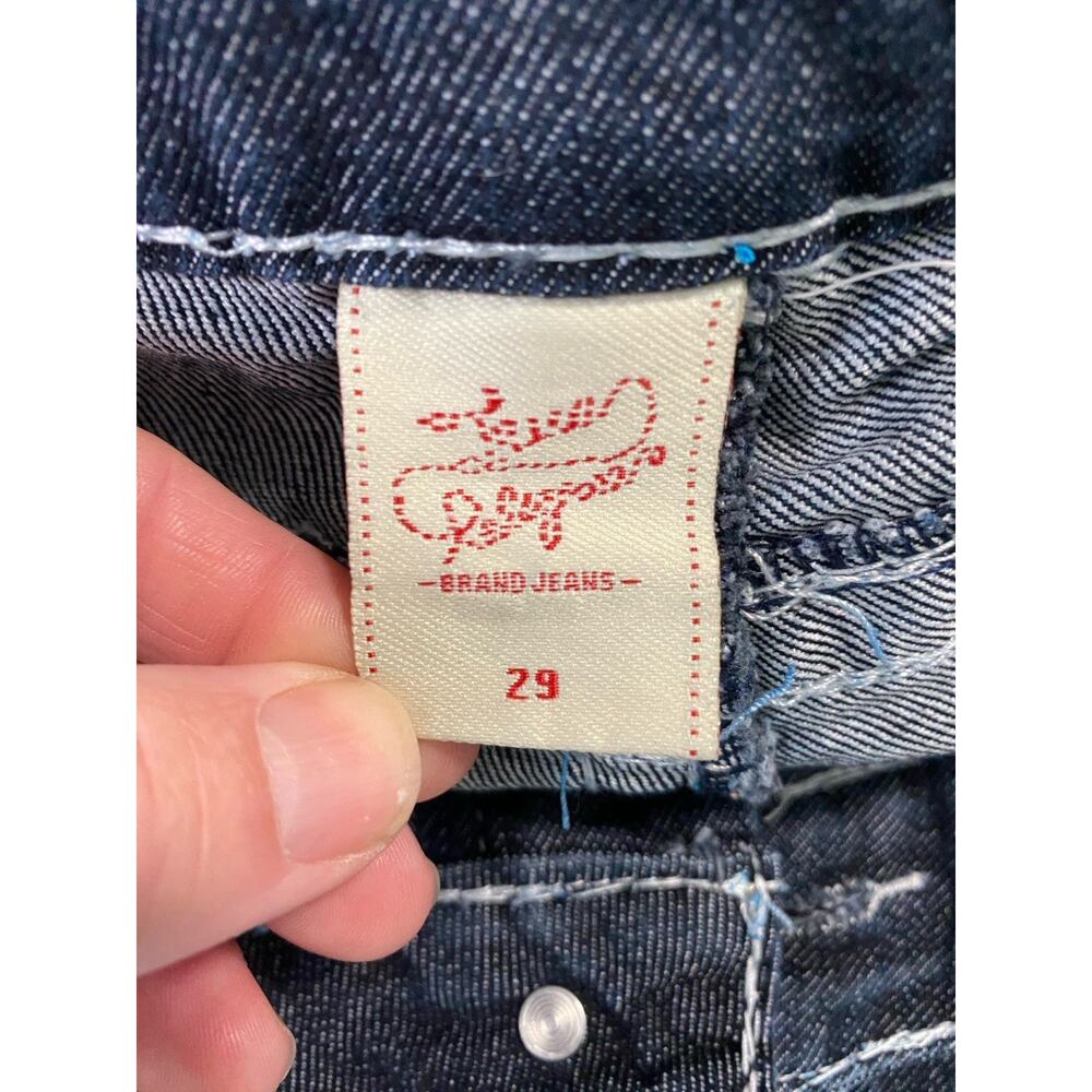 True Religion Joey Super T Vintage USA Made Jeans. Rainbow Stitched, Women's 29 - Picture 8 of 13